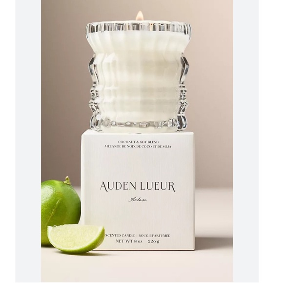 Anthropologie Other - Auden Lueur Arlow Boxed Glass
Candle I AnthroHome
NIBX
Scent -Arlow
 8 oz.